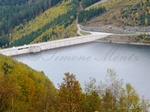 Blick auf die Talsperre Leibis